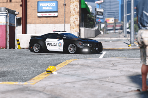 2015 Police Liberty Walk Mustang GT [Add-On]